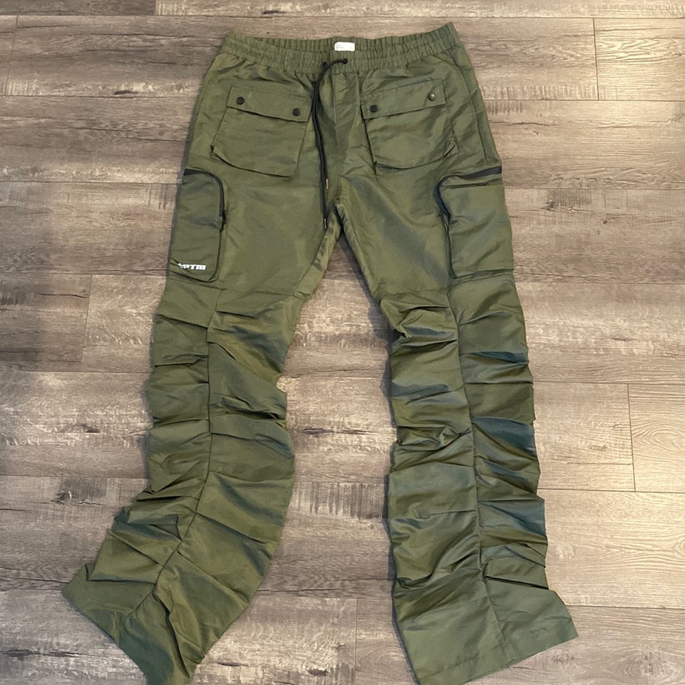 EPTM Stacked Green Cargo Pants Size 3XL